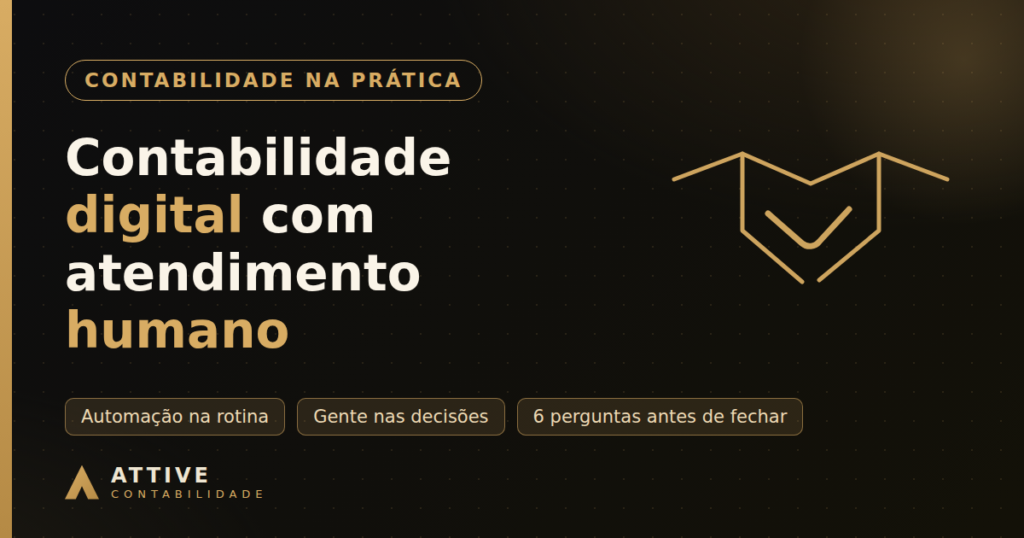 Aperto de mãos ilustrando a contabilidade digital com atendimento humano