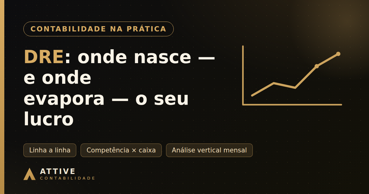 DRE: a demonstração que conta a história do seu lucro (e onde ele evapora)