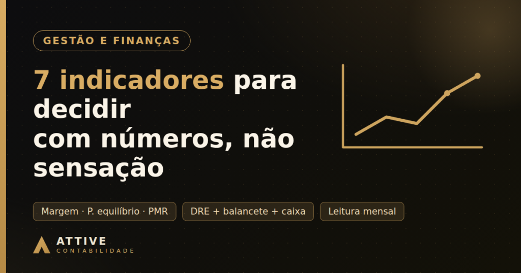 Gráfico ascendente ilustrando os indicadores financeiros essenciais da empresa